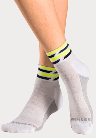 CHIEMSEE Athletic Socks in Blue: front