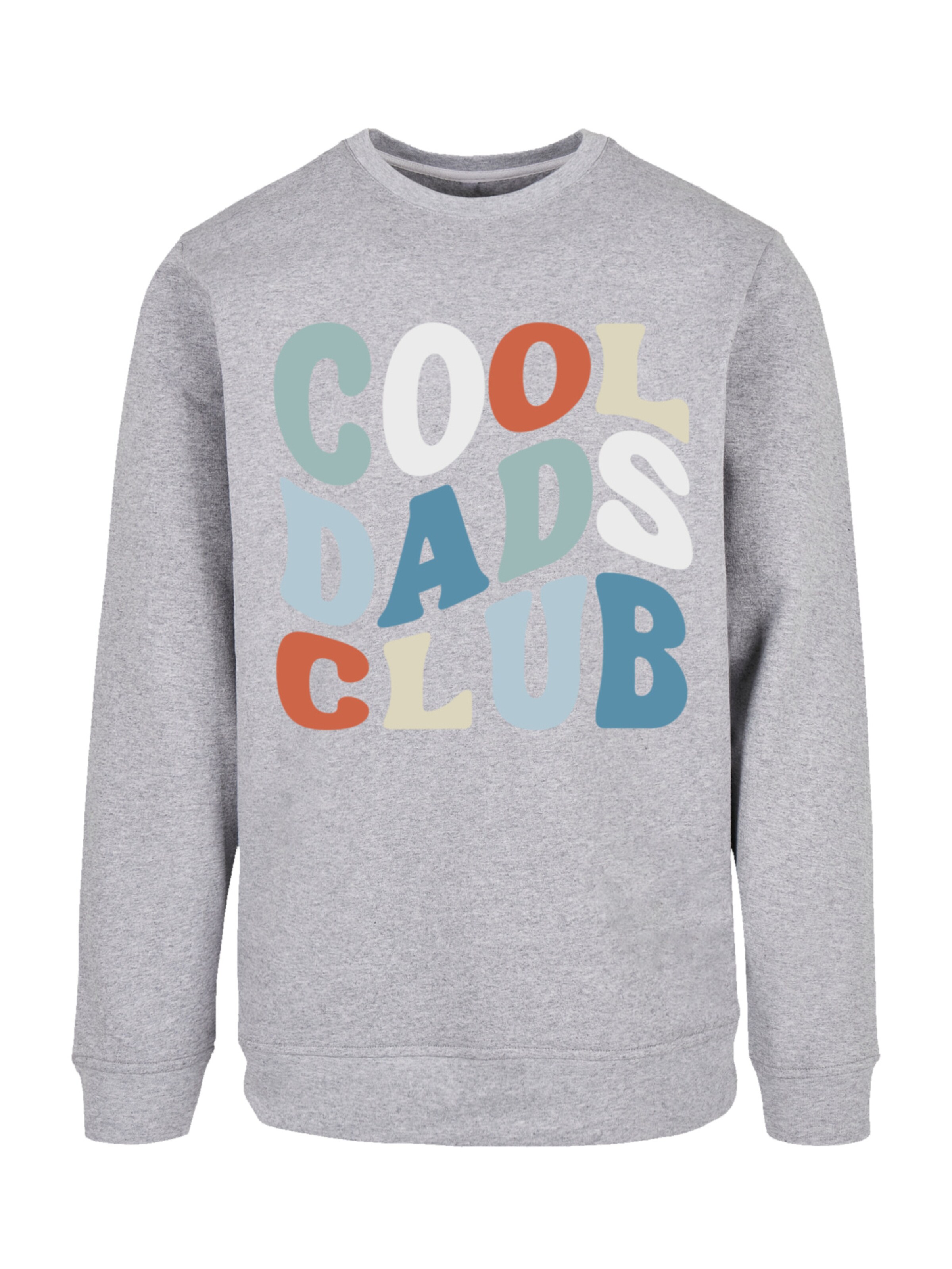 Pull-over 'Cool Dads Club Trendiges Vatertagsmotiv für Väter' F4NT4STIC en gris : devant
