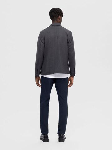 SELECTED HOMME Comfort fit Tussenjas 'ROBERT' in Grijs