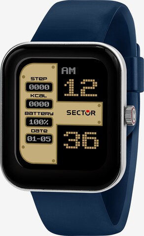 SECTOR Digital Watch in Blue: front