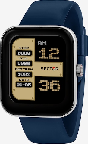 SECTOR Digital Watch in Blue: front