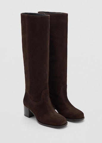 MANGO Boots 'Gallery' in Brown