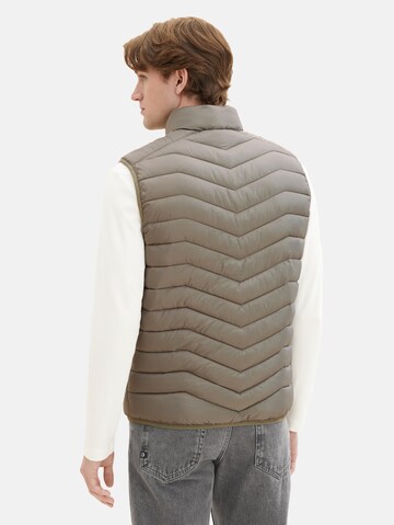 TOM TAILOR Vest in Brown