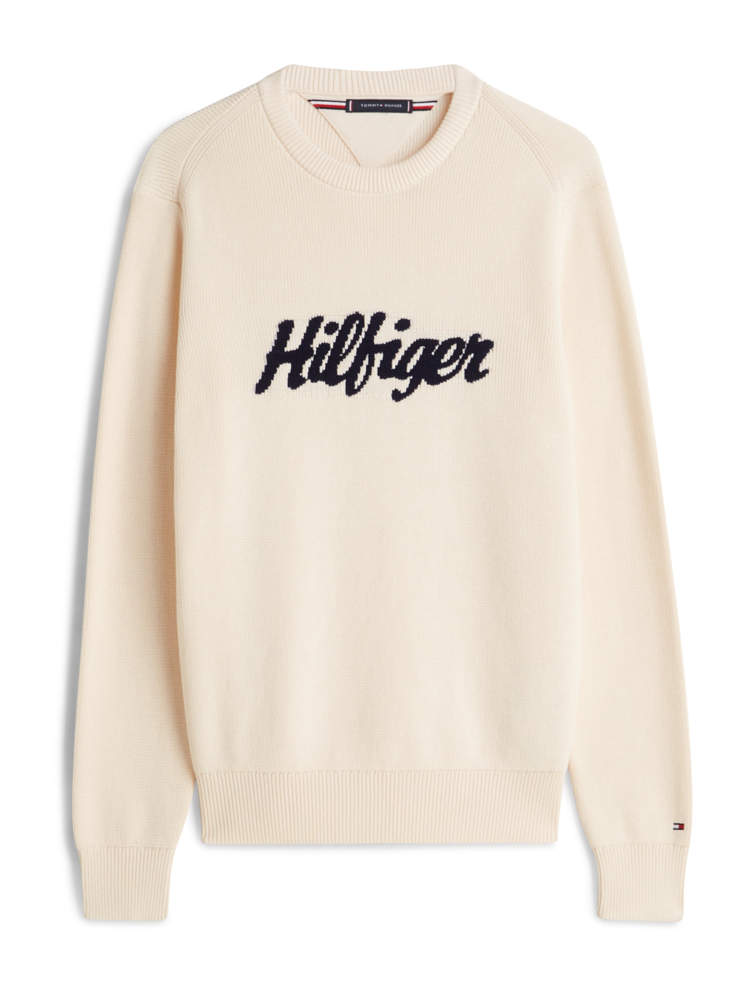 TOMMY HILFIGER Свитер в Бежевый: спереди