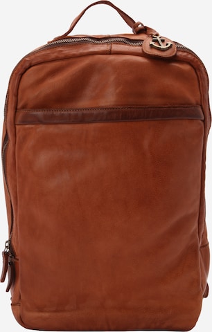 Harbour 2nd Rucksack 'Blake' in Braun: Vorderseite