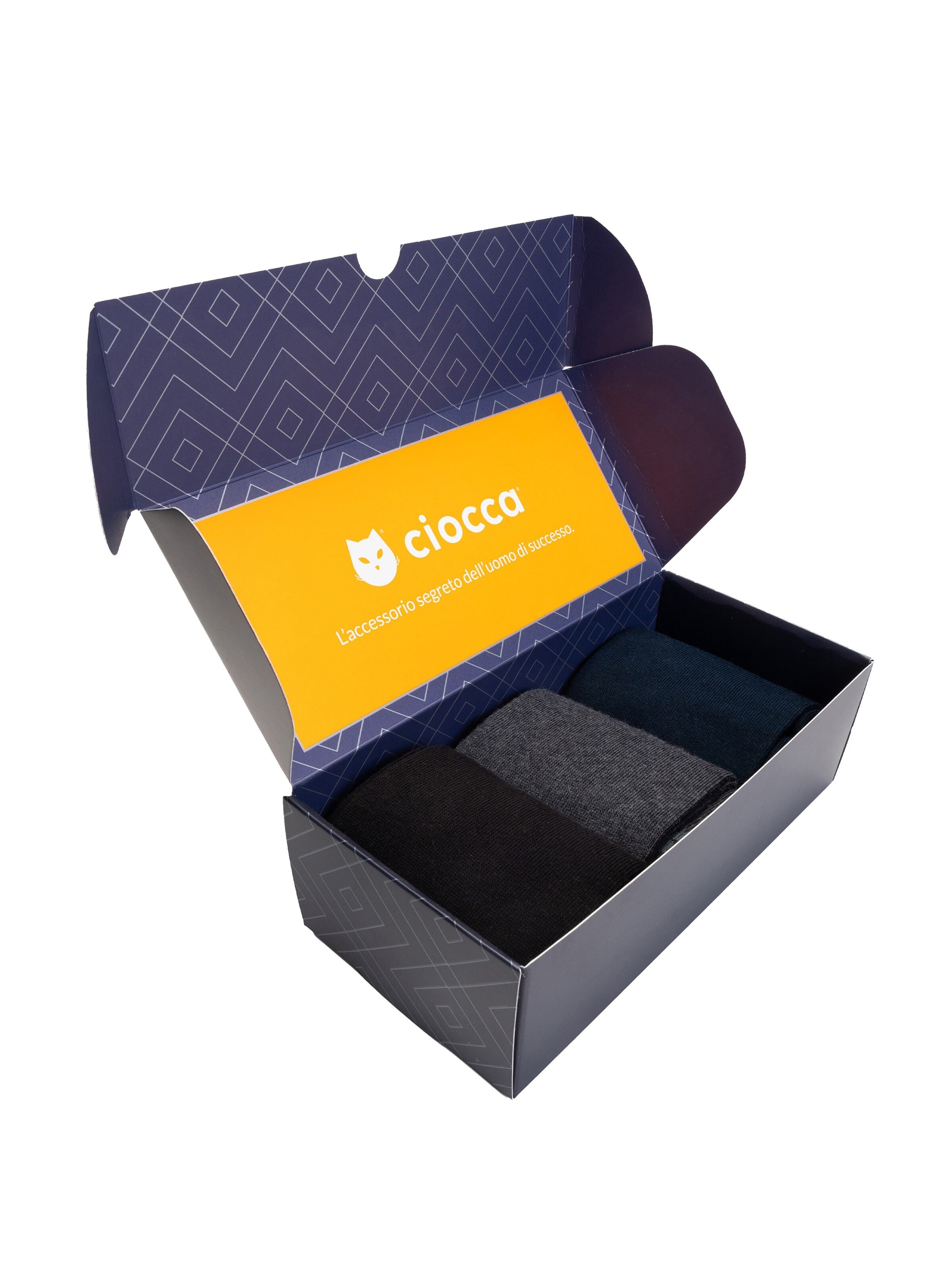 Ciocca Sokken 'Gift Box' in Blauw