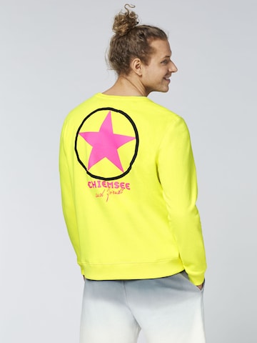 CHIEMSEE Sweatshirt in Gelb: Vorderseite