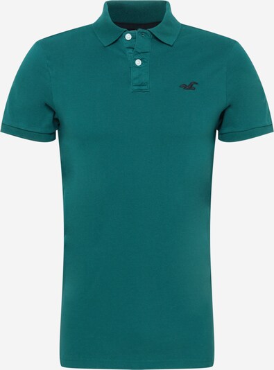HOLLISTER T-Shirt en émeraude / noir, Vue avec produit