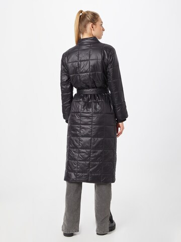 River Island Between-Seasons Coat in Black