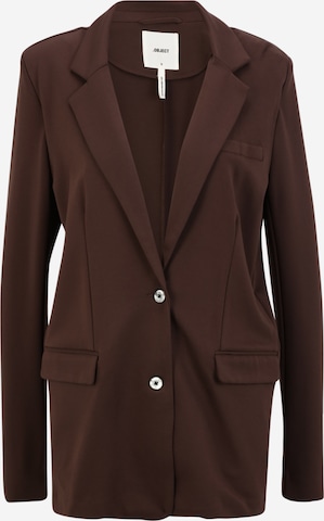 OBJECT Tall Blazer 'MARION' in Brown: front