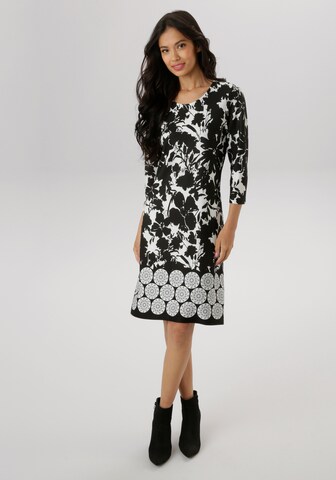 Aniston SELECTED Kleid in Schwarz