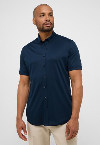 ETERNA Regular fit Button Up Shirt in Blue: front