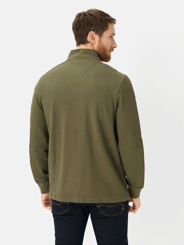 CAMEL ACTIVE Zip-Up Hoodie in Green