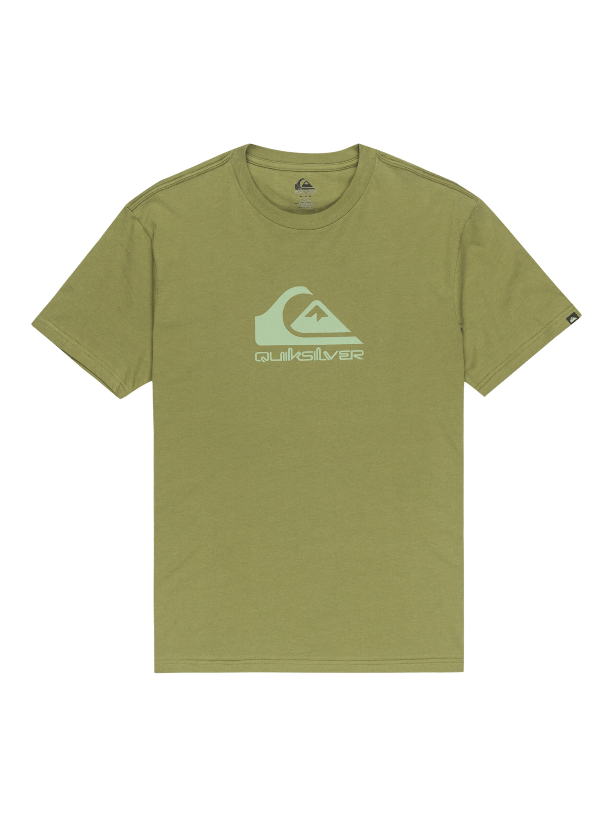 QUIKSILVER T-Shirt in Grün: Vorderseite