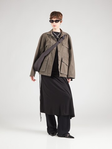 Veste mi-saison 'Nukka' WEEKDAY en gris
