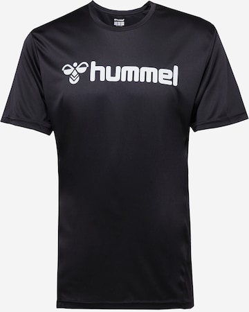 Hummel Функциональная футболка в Черный: спереди
