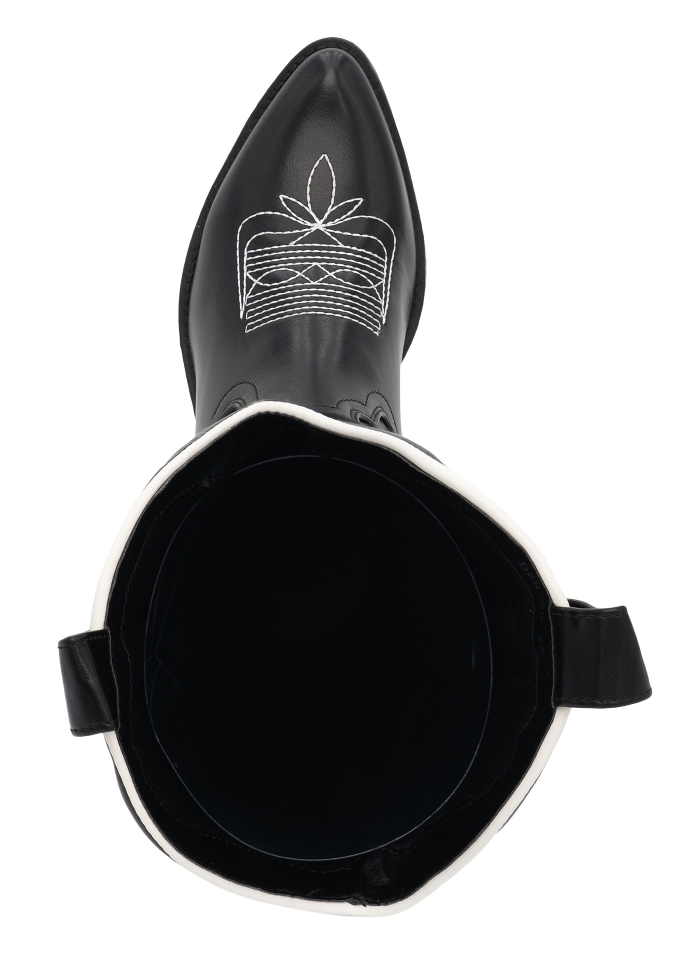 Stivale da cowboy di Salinyang in nero