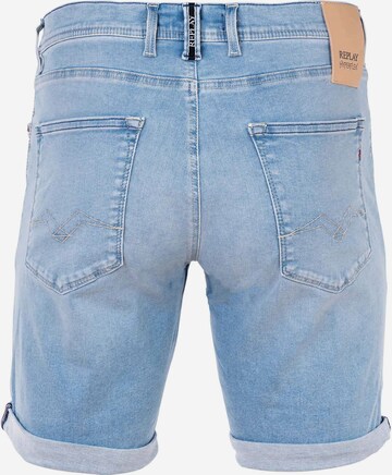 REPLAY Slimfit Jeans in Blauw