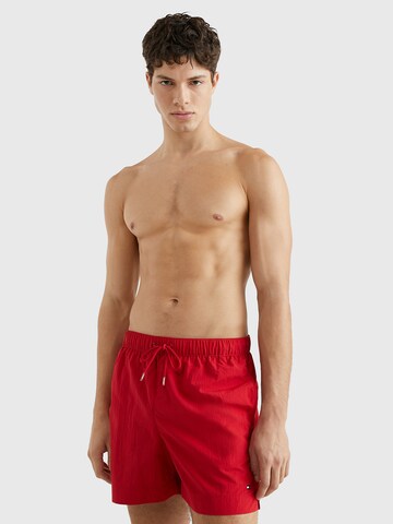 Tommy Hilfiger Underwear Zwemshorts in Rood: voorkant