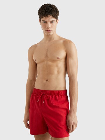 TOMMY HILFIGER Board Shorts in Red: front