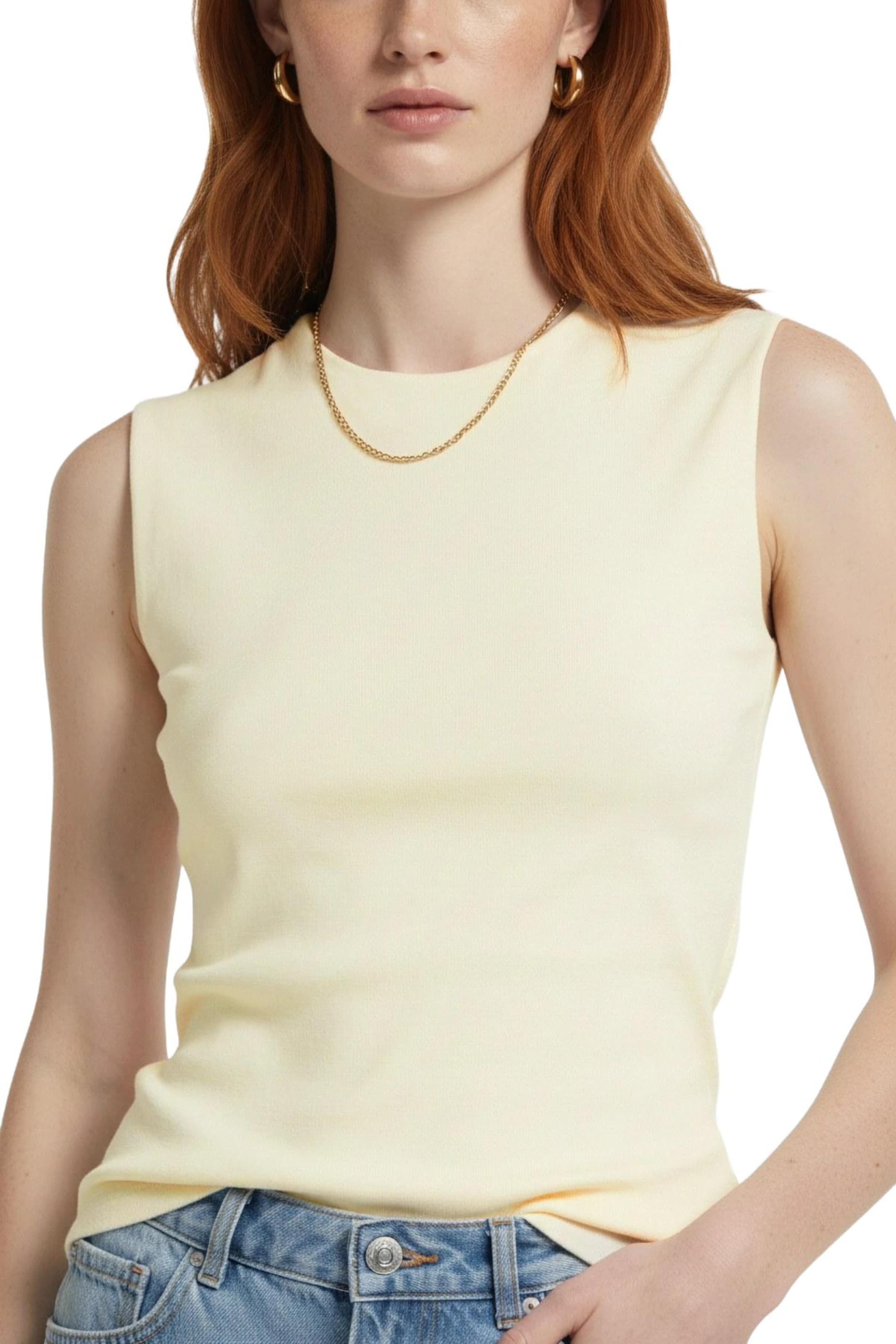 Alexa Dash Top in Geel