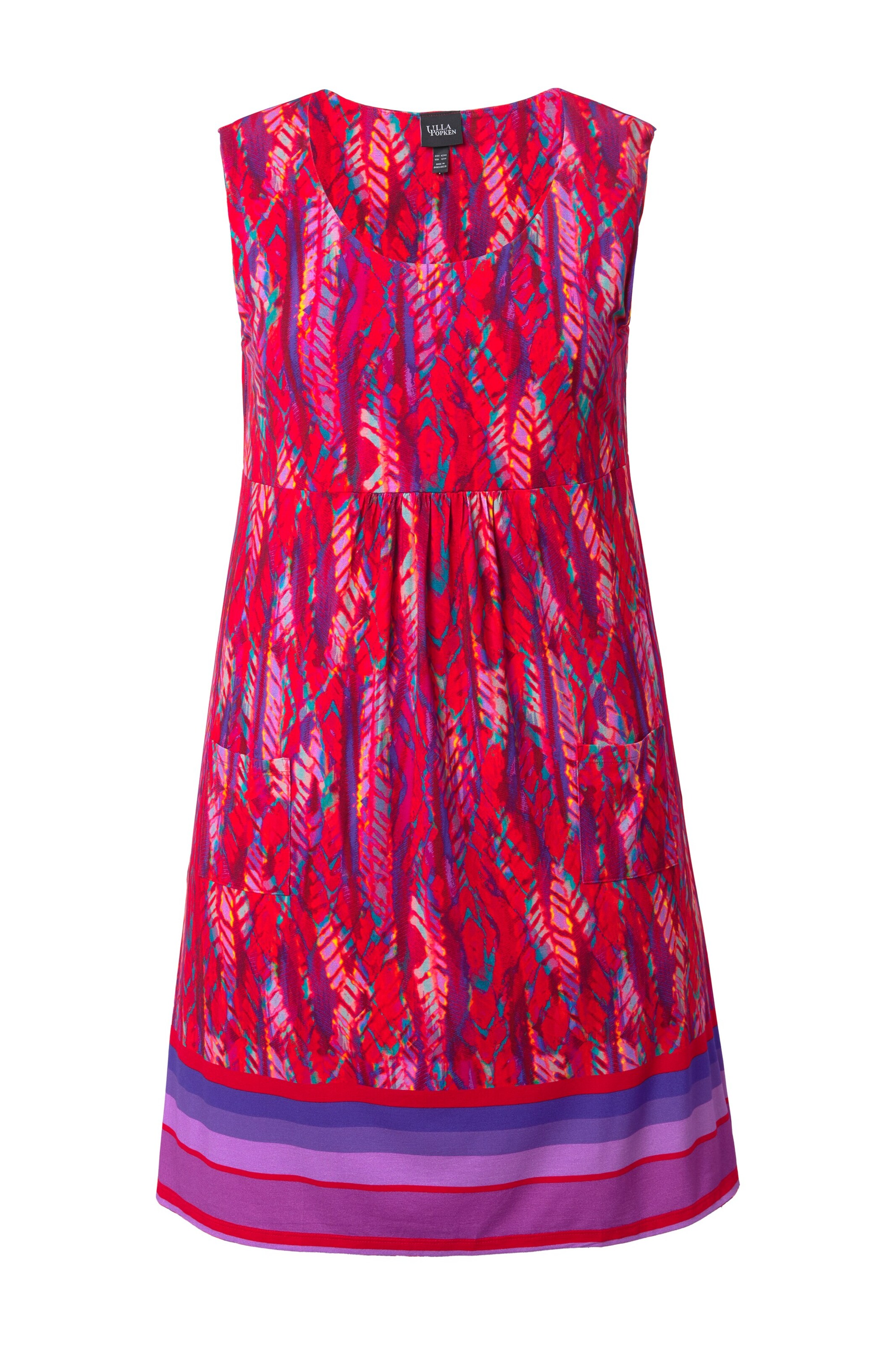 Ulla Popken Kleid in Rot: Vorderseite