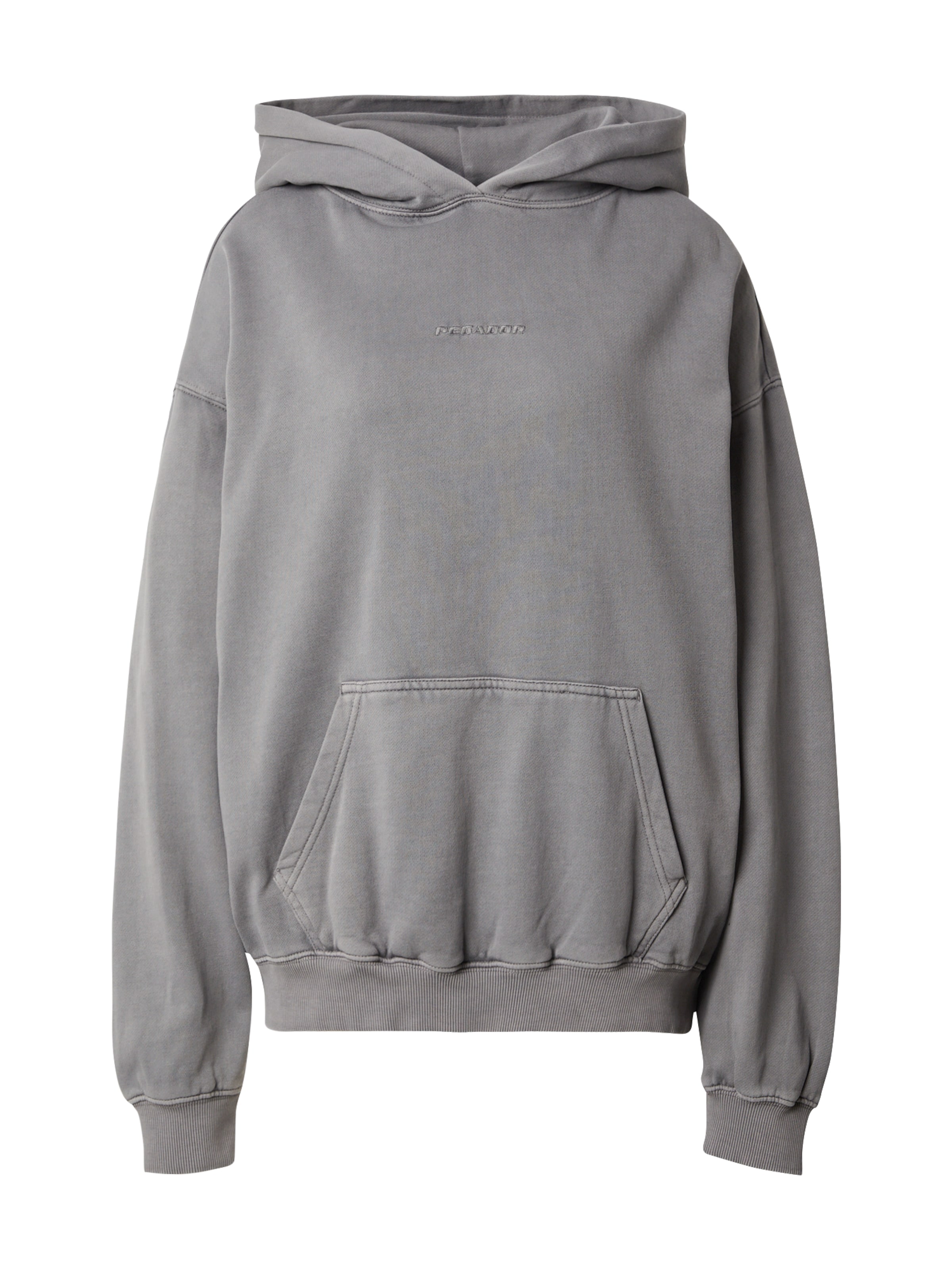 Pegador Μπλούζα φούτερ 'CLARITA' σε γκρι: μπροστά