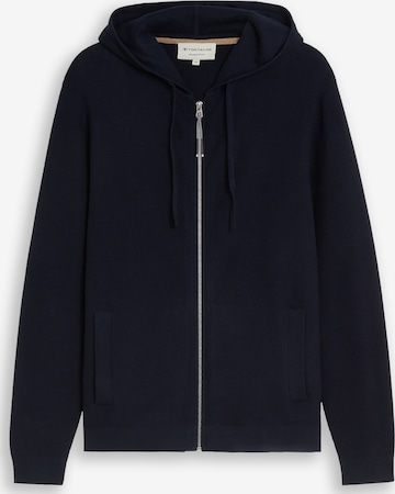 Vestes en maille TOM TAILOR en bleu : devant