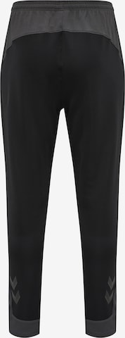 Slimfit Pantaloni sportivi 'Lead Poly' di Hummel in nero