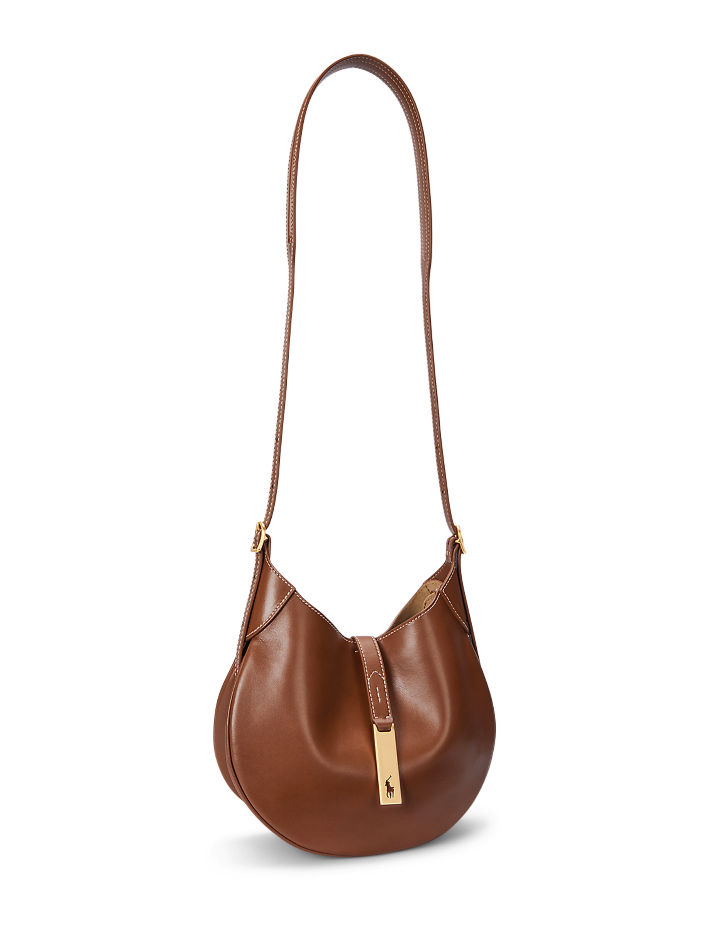 Polo Ralph Lauren Schultertasche in Braun