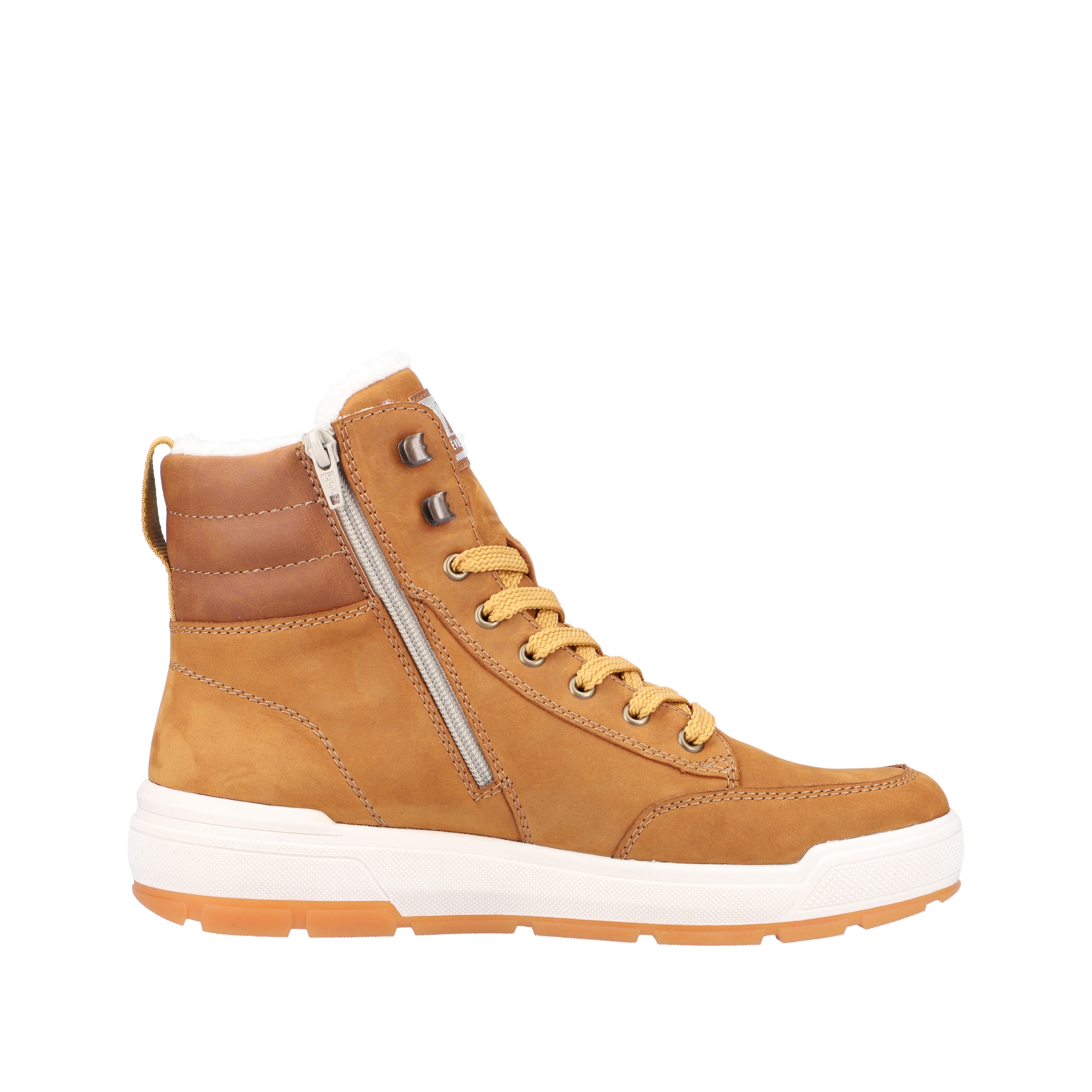 Rieker - Botas com atacadores em castanho