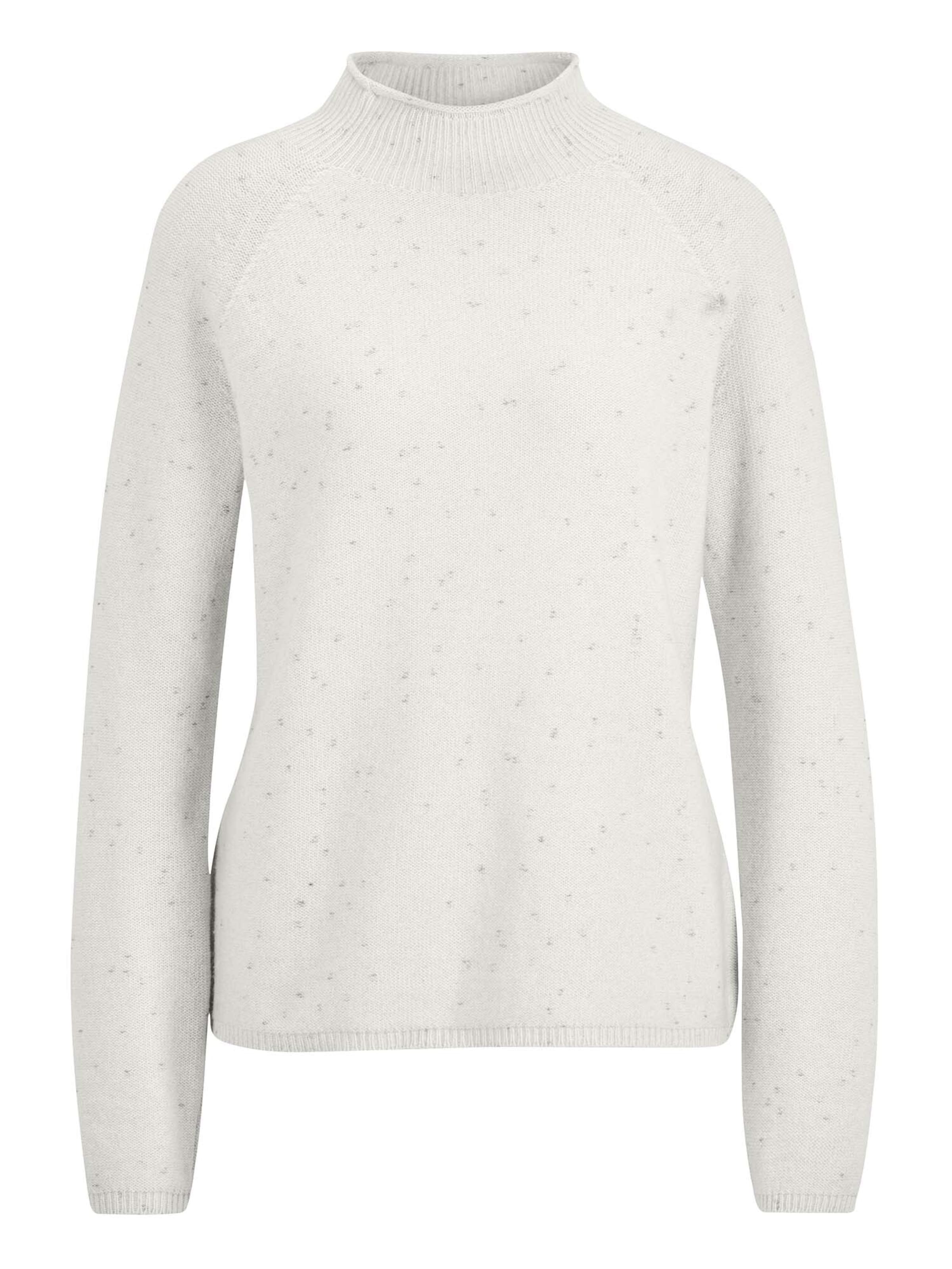 MADELEINE Trui in Wit: voorkant