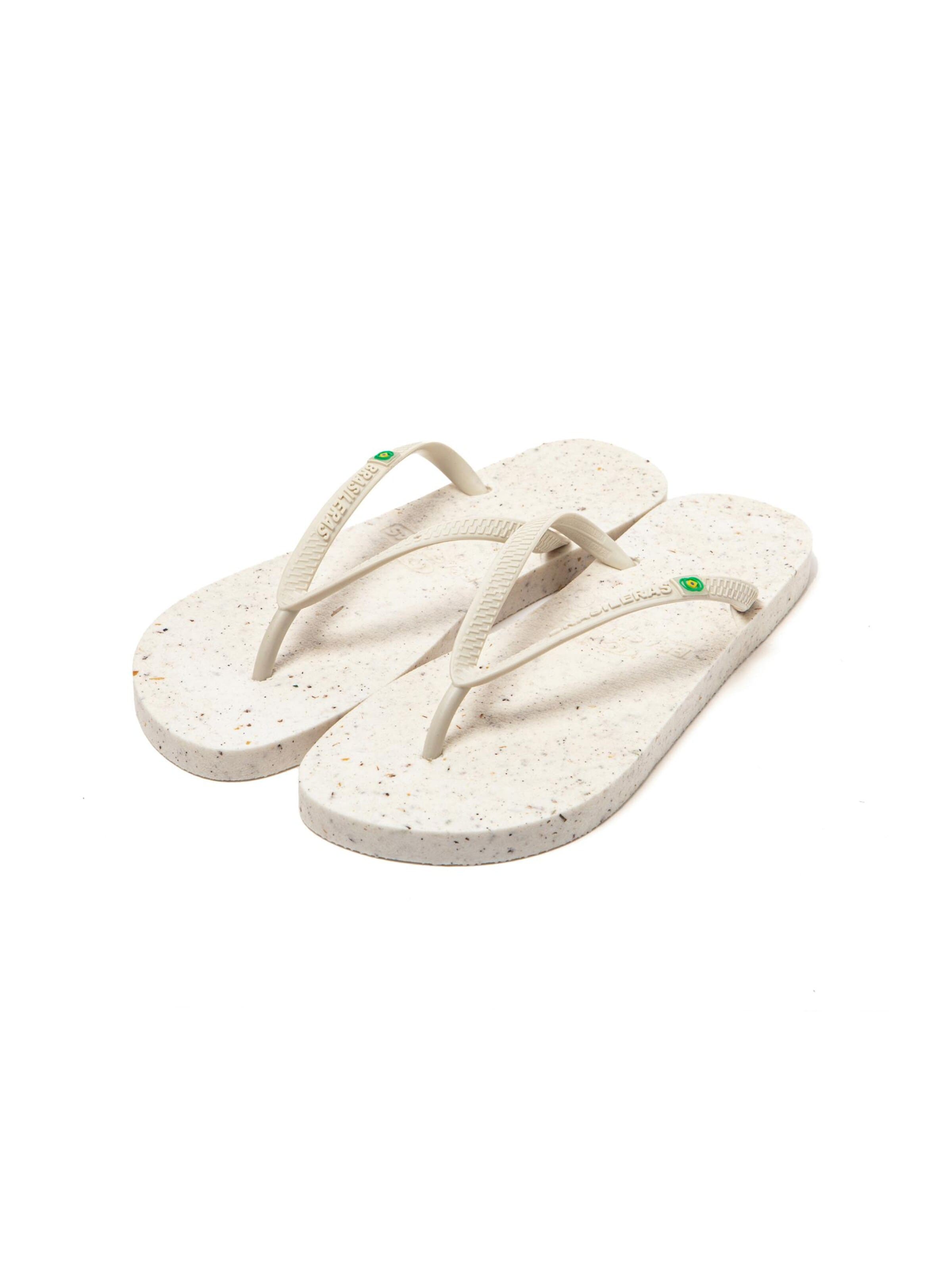Brasileras - Chinelos de dedo 'Re Walk W' em branco