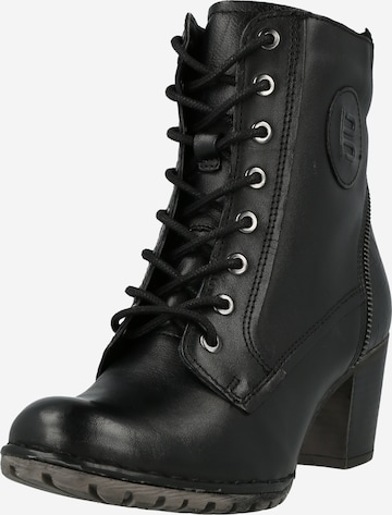 TT. BAGATT Lace-Up Ankle Boots 'Cathy Evo' in Black: front