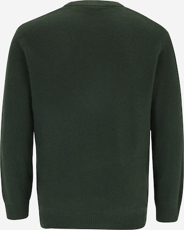 Jack & Jones Plus Sweater 'Brody' in Green