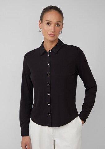 s.Oliver BLACK LABEL Blouse in Zwart: voorkant