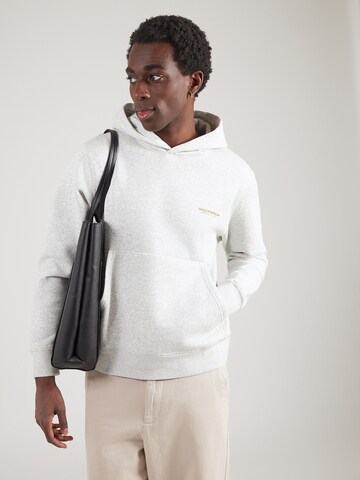 JACK & JONES Sweatshirt 'JWHISLINGTON' in White: front