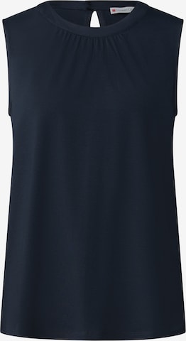 STREET ONE Top in Blau: Vorderseite