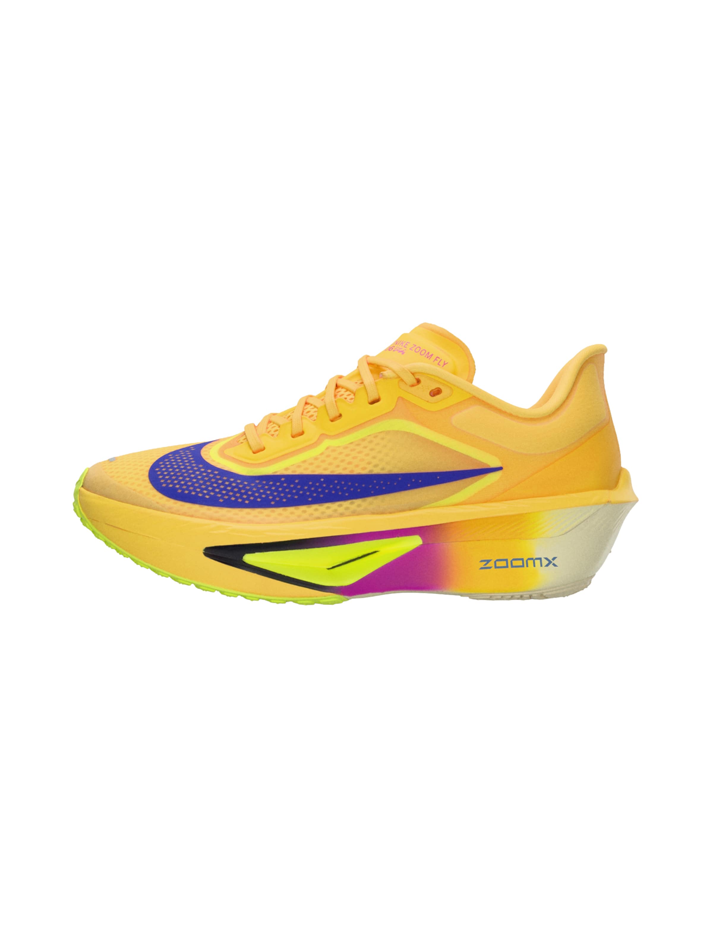NIKE - Zapatillas de running 'Zoom Fly 6' en amarillo: frente