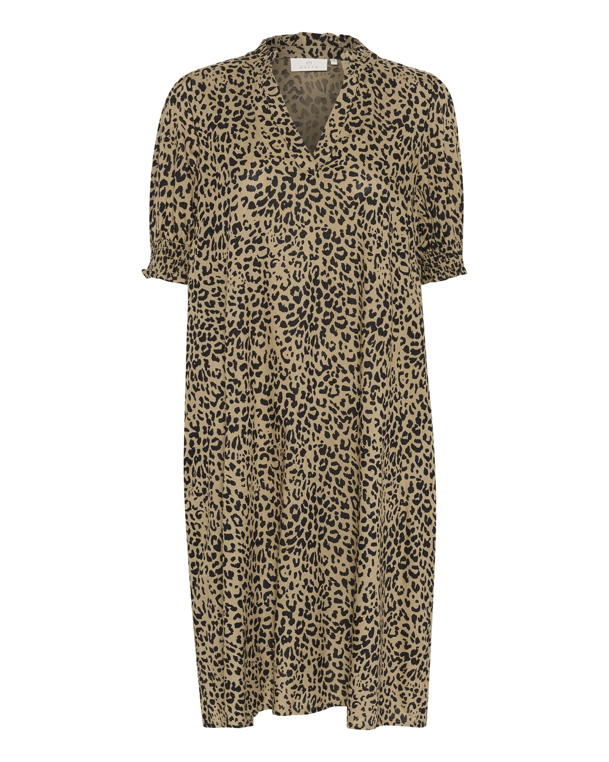 Kaffe Kleid in Grün: Vorderseite