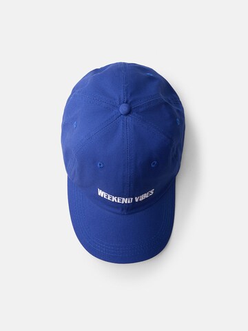 Casquette Bershka en bleu