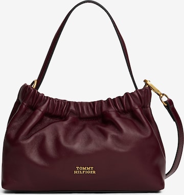 TOMMY HILFIGER Ročna torbica | rdeča barva: sprednja stran