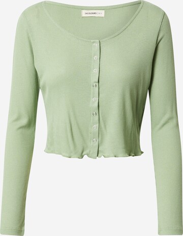 Cardigan 24COLOURS en vert : devant