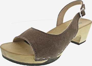 SOFTCLOX Sandale in Braun: Vorderseite