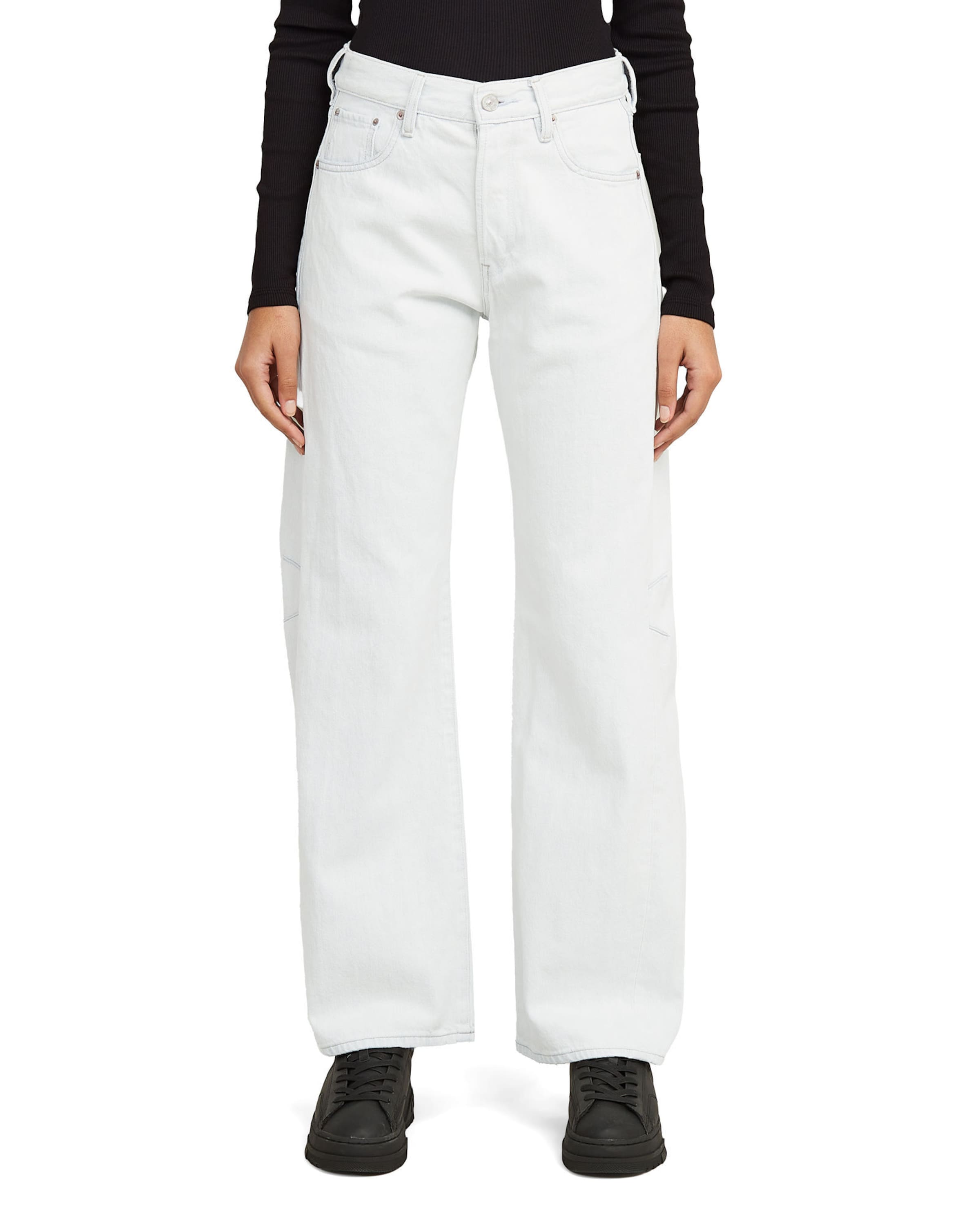 G-STAR Loose fit Jeans 'Bowey' in White: front