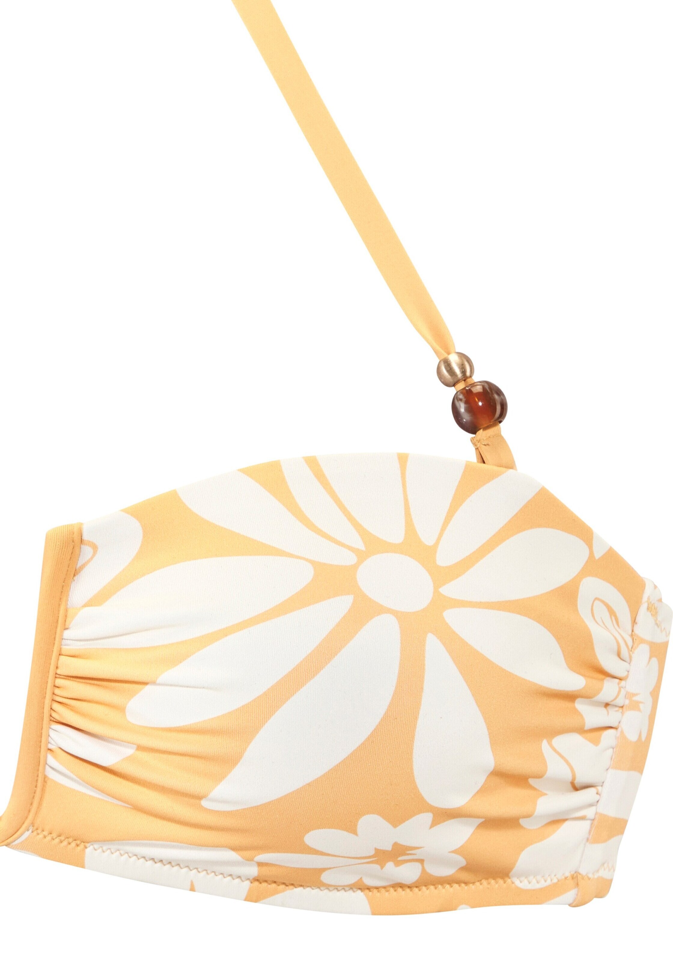 FRENCH CONNECTION - Bandeau Biquíni em amarelo