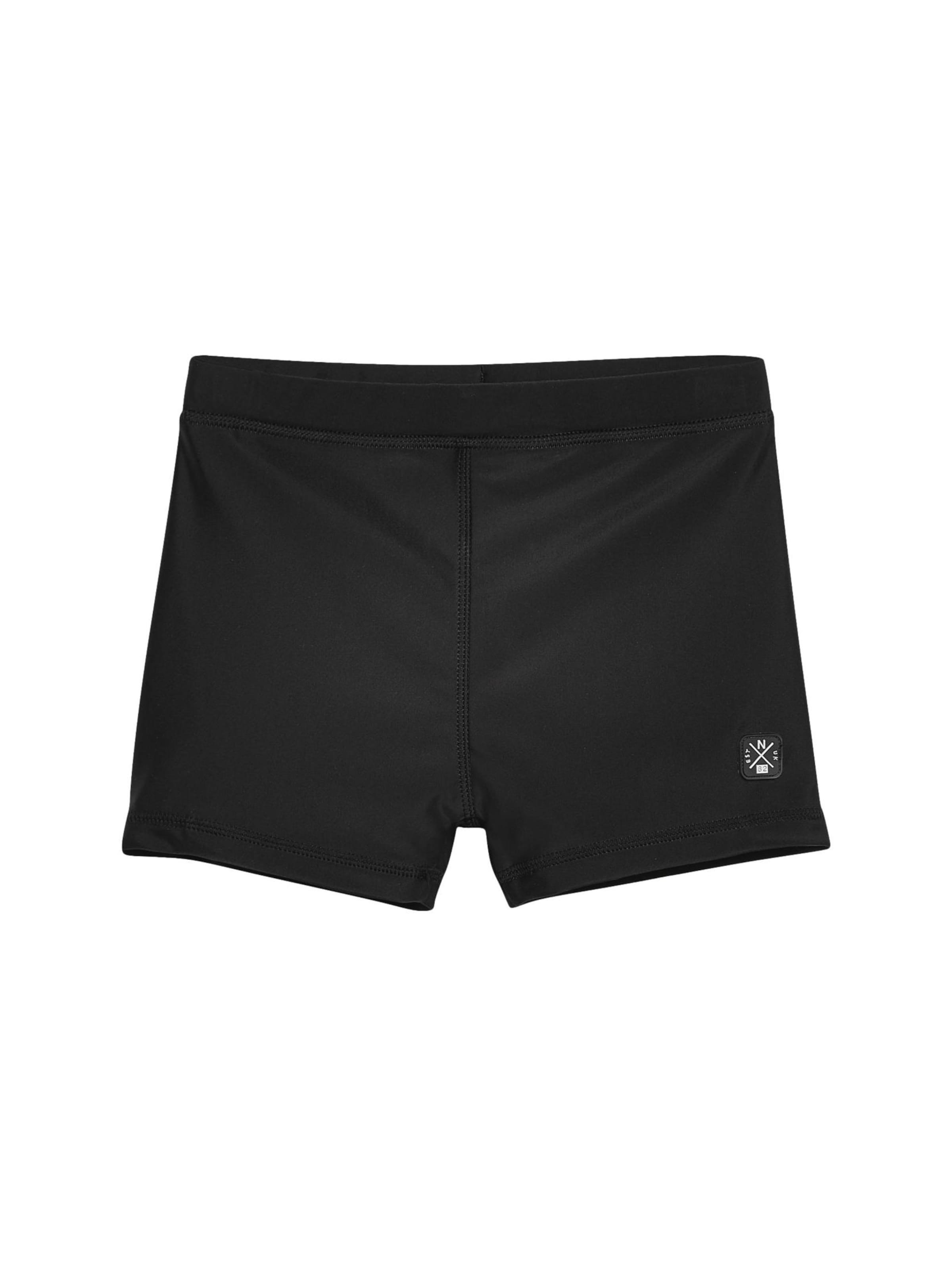Next Шорти за плуване в черно: отпред