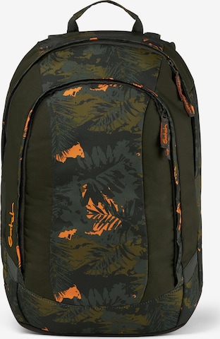 Satch Backpack 'Air' in Green: front