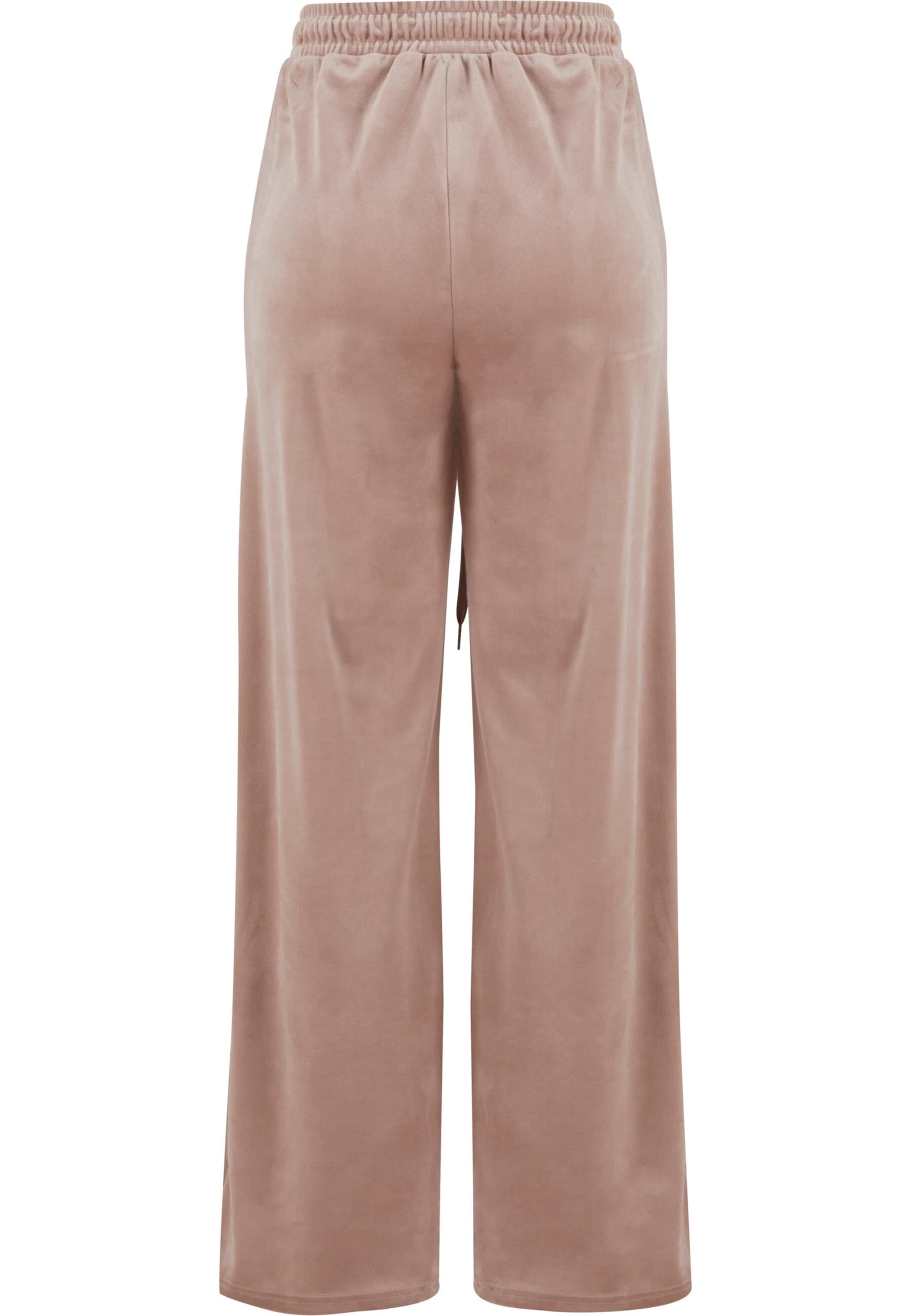 Urban Classics Loose fit Trousers in Pink