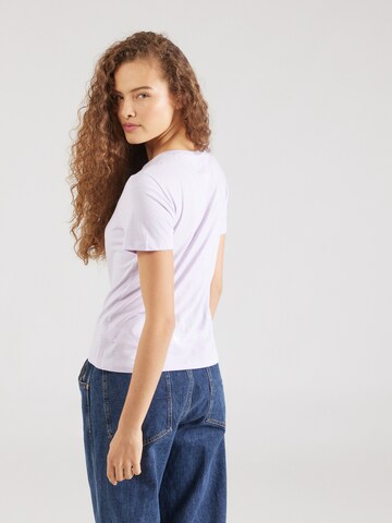 Tommy Jeans T-shirt i lila